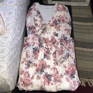 Floral maxi dress